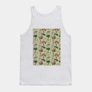 Renaissance Inspired Repeat Pattern Tank Top